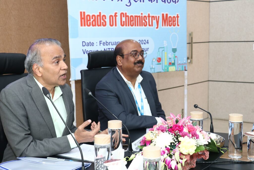 एनटीपीसी नवा रायपुर में दो दिवसीय 'रसायन प्रमुखों की बैठक' आयोजित